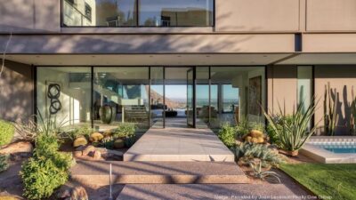 entrance to 7560 N. Silvercrest Way